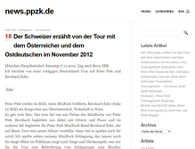 Tablet Screenshot of news.ppzk.de